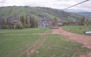 Suche-ski  widok z górnej stacji - 13-05-2026 13:18