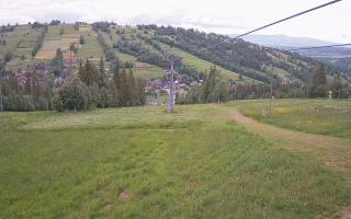 Suche-ski  widok z górnej stacji - 15-06-2026 09:55