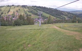 Suche-ski  widok z górnej stacji - 15-06-2026 11:20
