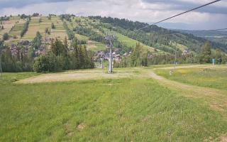 Suche-ski  widok z górnej stacji - 17-06-2026 13:10