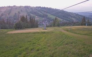 Suche-ski  widok z górnej stacji - 17-06-2026 18:55