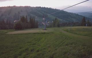 Suche-ski  widok z górnej stacji - 17-06-2026 19:30