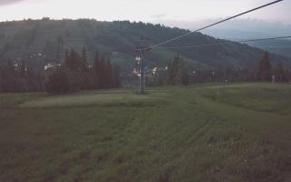 Suche-ski  widok z górnej stacji - 17-06-2026 19:37