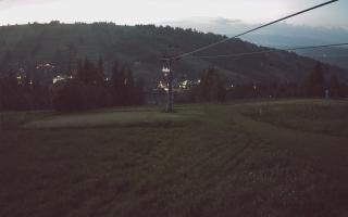 Suche-ski  widok z górnej stacji - 17-06-2026 19:44