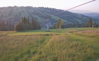 Suche-ski  widok z górnej stacji - 27-06-2026 18:20