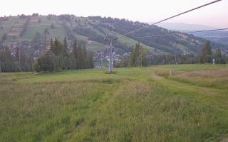 Suche-ski  widok z górnej stacji - 27-06-2026 18:34