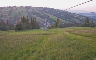 Suche-ski  widok z górnej stacji - 27-06-2026 18:41