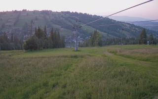 Suche-ski  widok z górnej stacji - 27-06-2026 19:17