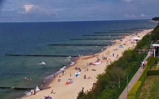 Ustronie Morskie plaża - 02-08-2025 12:42