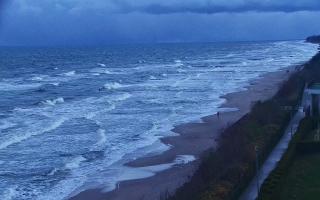 Ustronie Morskie plaża - 21-11-2025 06:45