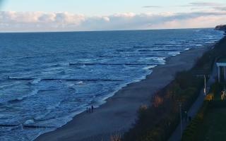 Ustronie Morskie plaża - 22-11-2025 07:48