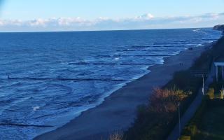 Ustronie Morskie plaża - 22-11-2025 08:21