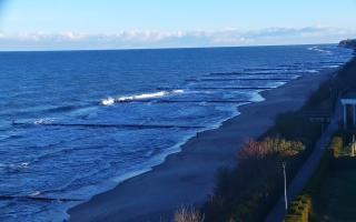 Ustronie Morskie plaża - 22-11-2025 08:37