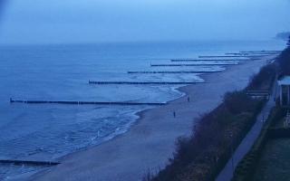 Ustronie Morskie plaża - 23-11-2025 07:00