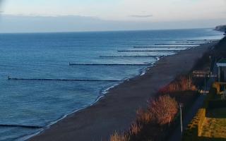 Ustronie Morskie plaża - 18-12-2025 09:57