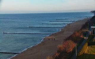 Ustronie Morskie plaża - 18-12-2025 10:29