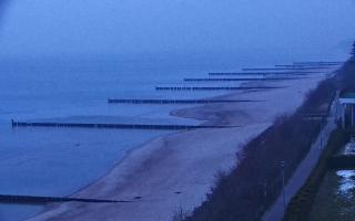 Ustronie Morskie plaża - 16-01-2026 07:16