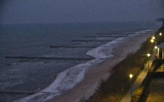 Ustronie Morskie plaża - 24-01-2026 06:29