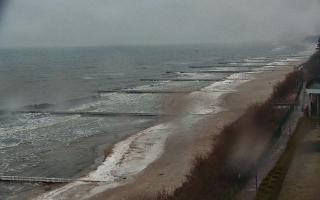 Ustronie Morskie plaża - 26-01-2026 10:45