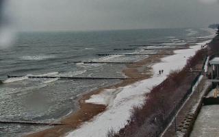 Ustronie Morskie plaża - 27-01-2026 12:37