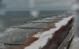 Ustronie Morskie plaża - 28-01-2026 09:57