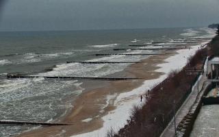 Ustronie Morskie plaża - 29-01-2026 10:45