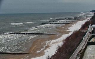 Ustronie Morskie plaża - 29-01-2026 11:17