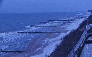 Ustronie Morskie plaża - 30-01-2026 07:01