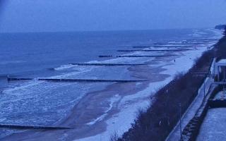 Ustronie Morskie plaża - 30-01-2026 07:17