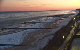 Ustronie Morskie plaża - 01-02-2026 06:12