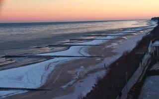 Ustronie Morskie plaża - 01-02-2026 06:44