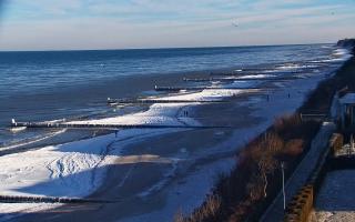 Ustronie Morskie plaża - 01-02-2026 09:25