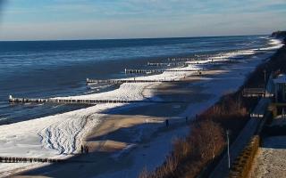 Ustronie Morskie plaża - 01-02-2026 10:13