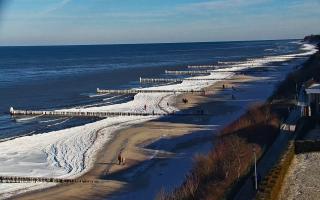 Ustronie Morskie plaża - 01-02-2026 11:01