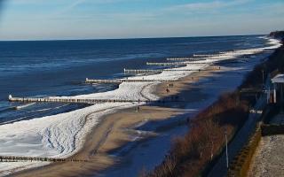 Ustronie Morskie plaża - 01-02-2026 11:17