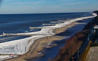 Ustronie Morskie plaża - 01-02-2026 11:49