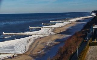 Ustronie Morskie plaża - 01-02-2026 12:21