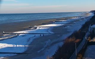 Ustronie Morskie plaża - 02-02-2026 08:53