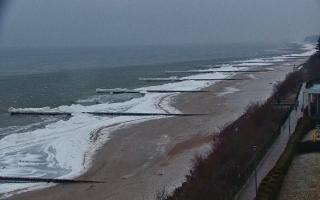 Ustronie Morskie plaża - 06-02-2026 07:49