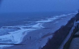 Ustronie Morskie plaża - 07-02-2026 06:45