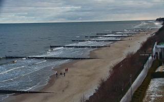 Ustronie Morskie plaża - 15-02-2026 08:37