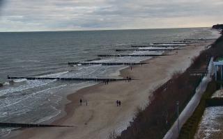 Ustronie Morskie plaża - 15-02-2026 08:53