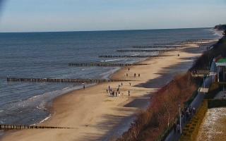 Ustronie Morskie plaża - 16-02-2026 11:01