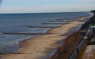 Ustronie Morskie plaża - 16-02-2026 11:17