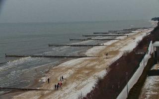 Ustronie Morskie plaża - 17-02-2026 11:49