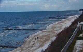 Ustronie Morskie plaża - 18-02-2026 13:42