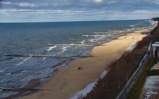 Ustronie Morskie plaża - 19-02-2026 13:42