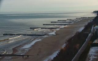 Ustronie Morskie plaża - 20-02-2026 08:05