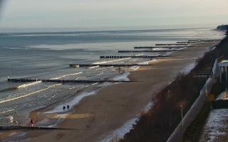 Ustronie Morskie plaża - 20-02-2026 08:21