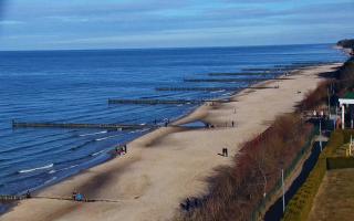 Ustronie Morskie plaża - 25-02-2026 13:26